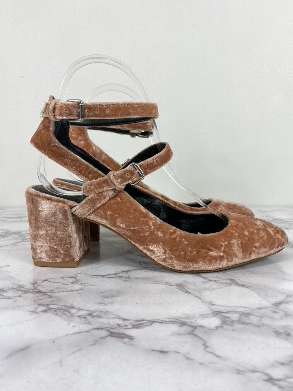 Rebecca Minkoff Brooke Ankle Strap Pump Shoes Women's SZ 7 - Picture 5 of 11